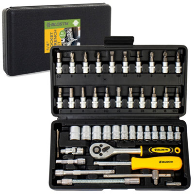 BLOSTM Socket Wrench Set - 46 Piece - 9
