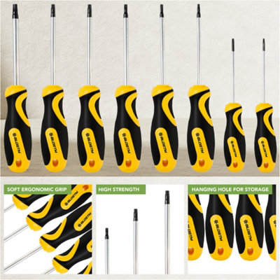 BLOSTM Star Security Screwdriver Set 8 Piece - 8