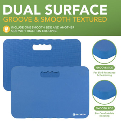 BLOSTM Thick Kneeling Pads - Blue - 2 Pack - 3