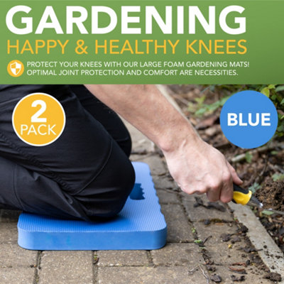BLOSTM Thick Kneeling Pads - Blue - 2 Pack - 4