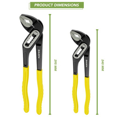 BLOSTM Water Pump Pliers 2 Pack - 5