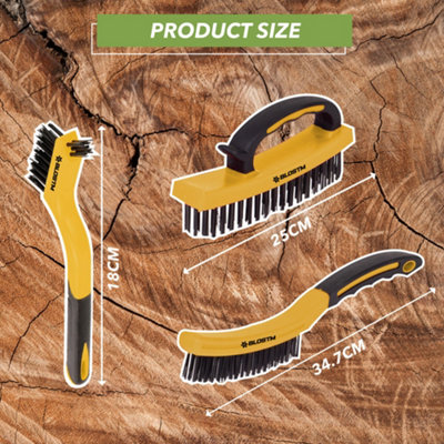 BLOSTM Wire Brush Set Cleaning - 5
