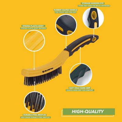 BLOSTM Wire Brush Set Cleaning - 8
