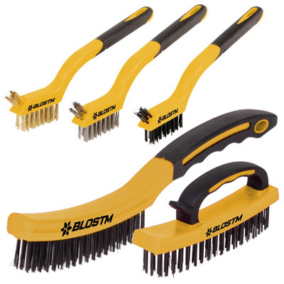 BLOSTM Wire Brush Set Cleaning - 9