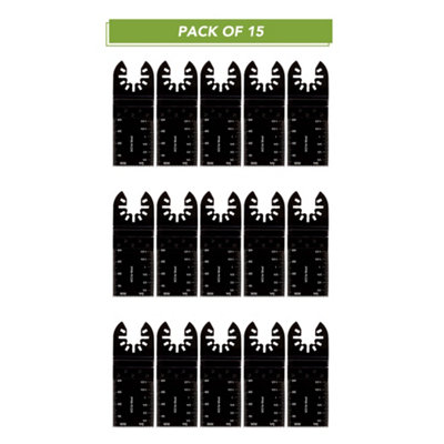 BLOSTM Wood Oscillating Saw Blades 15 Pack - 4