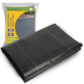 BLOSTM Woven Weed Control Fabric Sheet - 2M X 10M