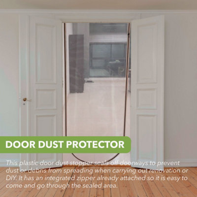 BLOSTM Zip Door Dust Stopper - 2 Pack