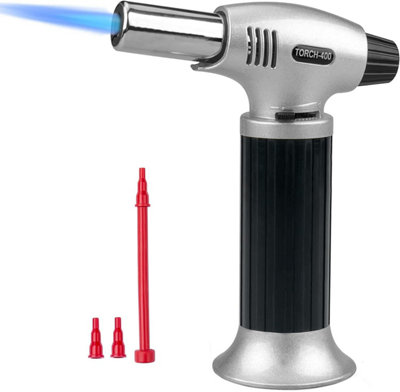 Blow Torch Refillable Refill Auto Ignition Blowtorch Ideal for