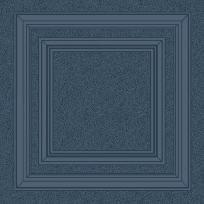 Blown Vinyl Panel Wallpaper Blue Belgravia 5839