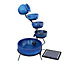 Blue 4 Tier Spilling Bowls Water Feature