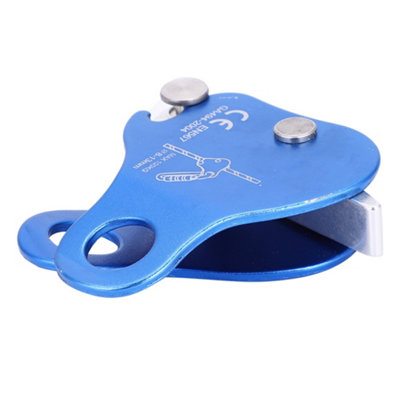 Blue Aluminum Rope Grab Lock Protection Kits for Outdoor Climbing and ...