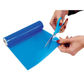 Blue Anti Slip Silicone Roll - 100 x 20cm - Cut to Size - Diswasher Safe
