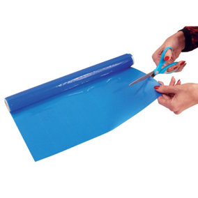Blue Anti Slip Silicone Roll - 100 x 40cm - Cut to Size - Diswasher Safe