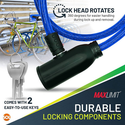 B and hot sale q bike lock