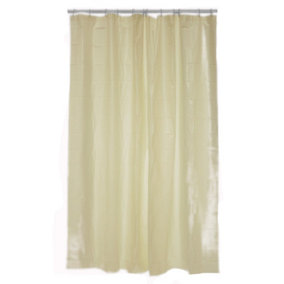 Blue Canyon Peva Shower Curtain Cream (One Size)