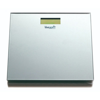 Blue Canyon S Series Digital Bathroom Scale Silver | DIY at B&Q