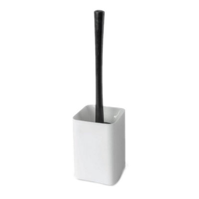 Blue Canyon Spect Toilet Brush & Holder White (One Size) DIY at B&Q