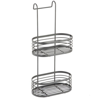 Blue Canyon Two Tier Over Shower Screen Caddy Grey (REMOVED)