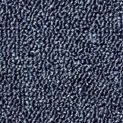 Blue Carpet Tiles  For Contract, Office, Shop, Home, 3mm Tufted Loop Pile, 5m² 20 Tiles Per Box