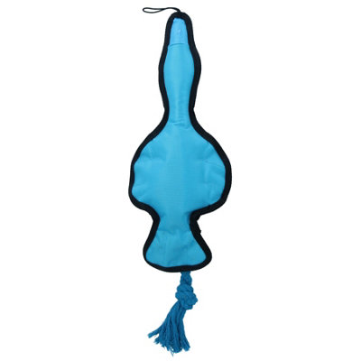Blue Cross Tug Rope Duck Doy Play Toy With Squeak 40x18x6cm