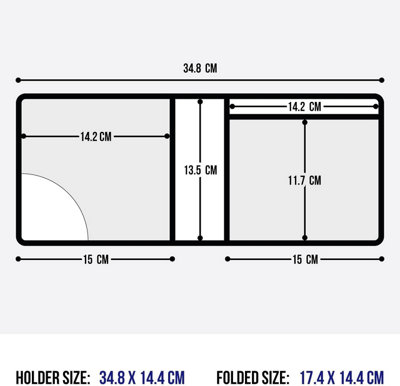 2x Car Windshield Permit Holder Pocket Wallet For Parking Pass 90mm X 90mm - Foto 7
