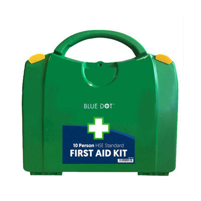 Blue Dot First Aid Kit 10-Person for Office and Workshop HSE Compliant