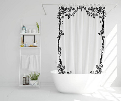 Blue Grunge Pattern (Shower Curtain) / Default Title - 9