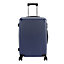 Blue Hardshell Spinner Wheel Luggage Travel Suitcase 28"