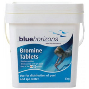 Blue Horizons - Bromine Tablets (BCDMH) 4 X 5kg Chlorine free slow release