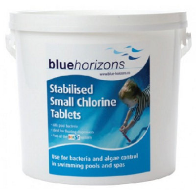 Blue Horizons Mini 20g STABILISED Chlorine Tablets 1 X 25 kg SLOW
