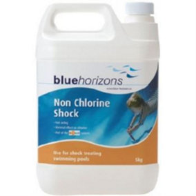 Blue Horizons  Non Chlorine Shock 4 X 5kg fast dissolving nonchlorine no