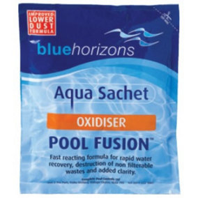 Blue Horizons - Pool Fusion Aqua Sachet 1 X 175g Sachet crystal clear oxidiser clarifier weekly