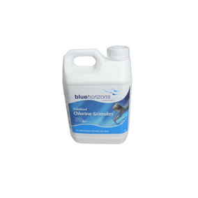Blue Horizons - Stabilised Chlorine Granules 1 X 2kg Rapid dissolve Neutral PH