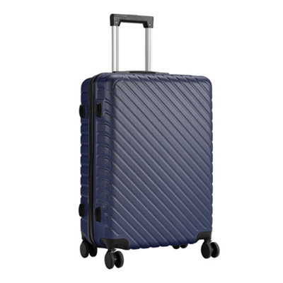 Blue Lightweight Hardside Travel Suitcase with Spinner Wheels 20" - 5