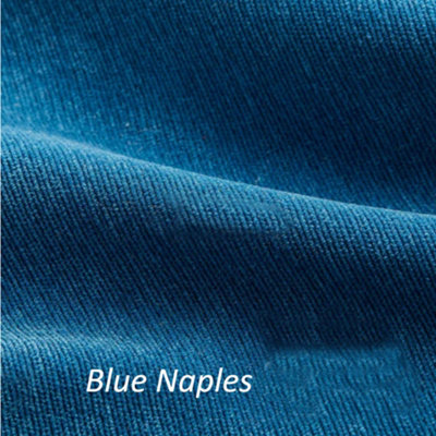 Blue Luxury Naples Upholstery Fabric Material Sample