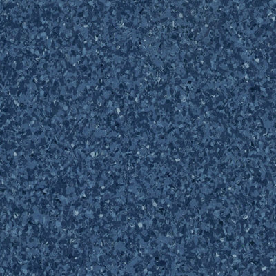 Blue Mosaic Effect Vinyl Flooring, Anti-Slip Contract Commercial Vinyl ...