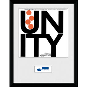 Blue Note Unity 30 x 40cm Framed Collector Print