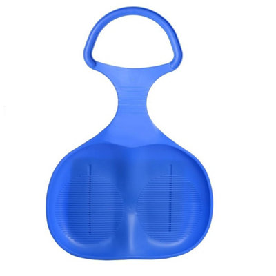 Blue Plastic Snow Skimmer Bump Sled / Sledge