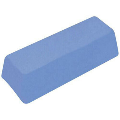 Blue Polishing Buffing Compound 500g For Loose Leaf and Felt Wheel Steel