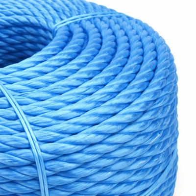 Blue Polypropylene Rope 50m Long 20 mm Rope Maximum Breaking Load ...