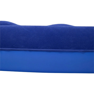 Blue Portable Car Air Bed Air Mattress with Pillows and Inflation Pump