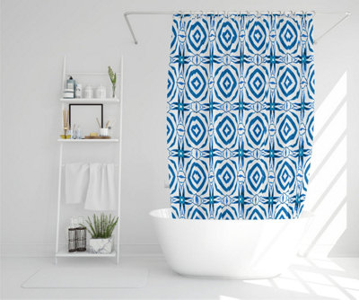 Blue powerful (Shower Curtain) / Default Title Price Comparisons | Compare The Build