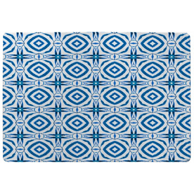 Blue Powerful Special Soft Home Rug