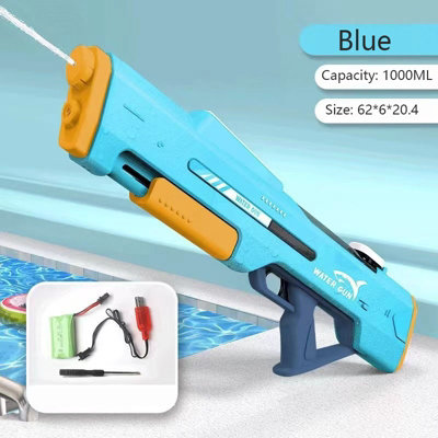Blue Pulse Electric Automatic Children Water Gun