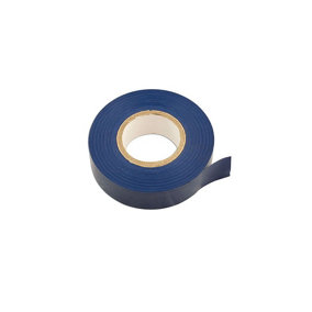 Blue PVC Insulation Tape 19mm x 20m Pk 10 Connect 30375