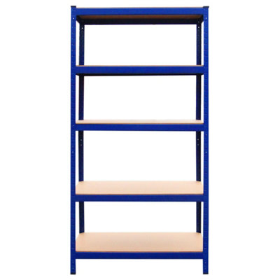 Blue Racking Unit 90cm x 45cm x 182.5cm