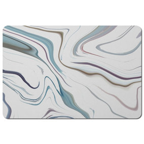 Blue Rippled Marble (Placemat) / Default Title