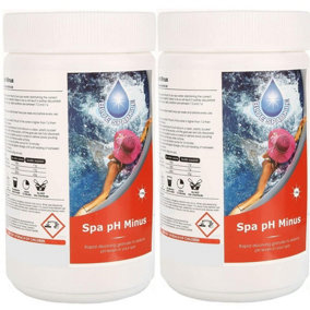 BLUE SPARKLE 3 Kg pH Minus pH Level Decreaser Water Quality Improver for All Hot Tubs and Swimming Pools