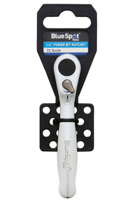 Blue Spot Tools - 1/4" Power Bit Ratchet (72 Teeth)