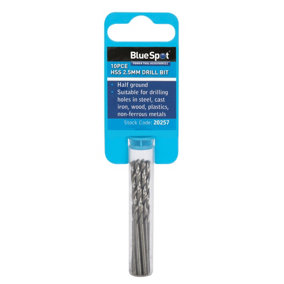 Blue Spot Tools - 10PCE 2.5mm HSS Drill Set